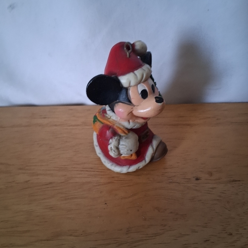Santa Mickey Mouse Christmas Ornament - Picture 3 of 5
